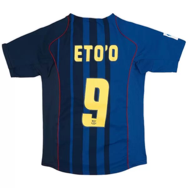 ETO'O #9 Retro Barcelona Away Jersey 2004/05 - minejerseys