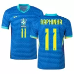 RAPHINHA #11 Brazil Away Jersey Copa America - minejerseys