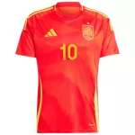LAMINE YAMAL #10 Spain Home Jersey Euro - [Super Replica] - minejerseys