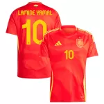 LAMINE YAMAL #10 Spain Home Jersey Euro - [Super Replica] - minejerseys