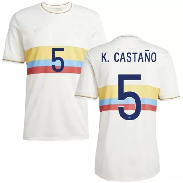 K. CASTAÑO #5 Colombia Centenary Collection Jersey - minejerseys