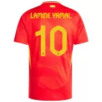 LAMINE YAMAL #10 Spain Home Jersey Euro - [Super Replica] - minejerseys
