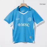 Kids Napoli Home Jersey Kit - minejerseys
