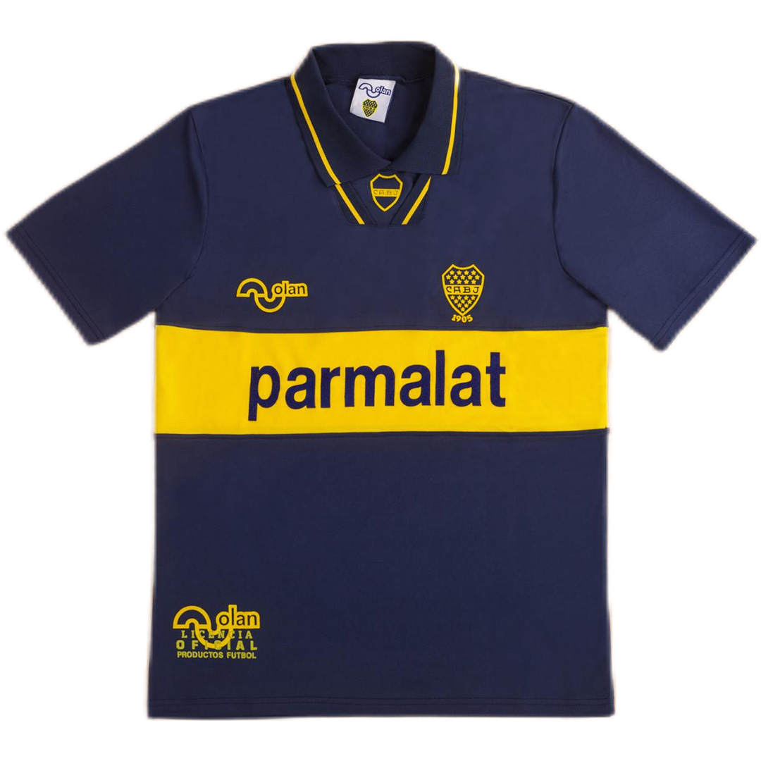 Diego Maradona x Retro Boca Juniors Home Jersey 1993/95 - Image 2