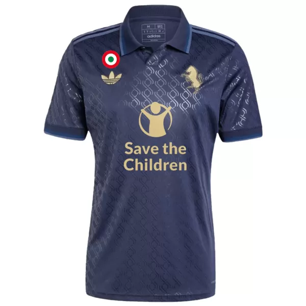 Juventus Third Save Children Sponsor Jersey - minejerseys