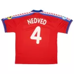 Nedved #4 Retro Czech Republic Home Jersey 1996/98 - minejerseys