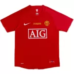 RONALDO #7 Retro Manchester United UCL Final Home Jersey 2007/08 - minejerseys