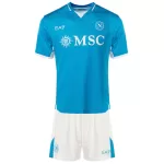 Kids Napoli Home Jersey Kit - minejerseys
