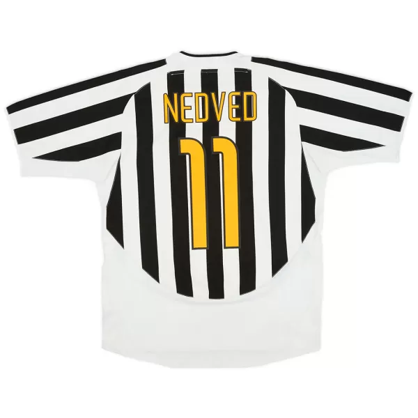 NEDVED #11 Retro Juventus Home Jersey 2003/04 - minejerseys