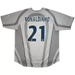 RONALDINHO #21 Retro PSG Away Jersey 2001/02 - minejerseys