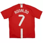 RONALDO #7 Retro Manchester United UCL Final Home Jersey 2007/08 - minejerseys