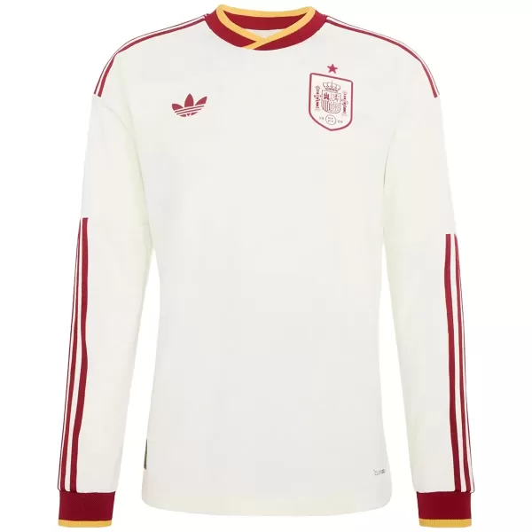 Spain 客场 Long Sleeve Jersey 20/26 - minejerseys