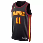 Men's Atlanta Hawks Trae Young #11 Black Swingman Jersey - Statement Edition - minejerseys