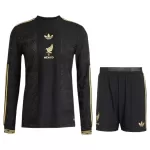 Mexico Third Long Sleeve Jersey Kit Gold Cup Player Version 2025 - minejerseys