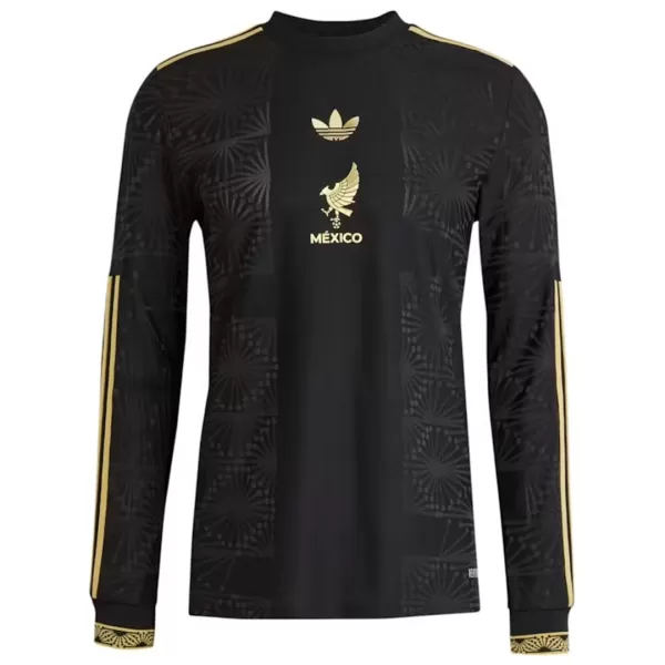 Mexico Third Long Sleeve Match Jersey Gold Cup Player Version 2025 - minejerseys