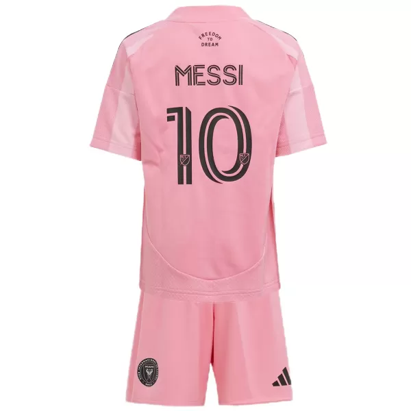 Messi #10 Kids Inter Miami CF Euforia Home Kit 2025 - minejerseys