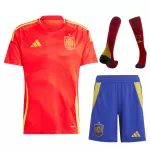 Spain Home Full Kit Euro - [Super Replica] - minejerseys