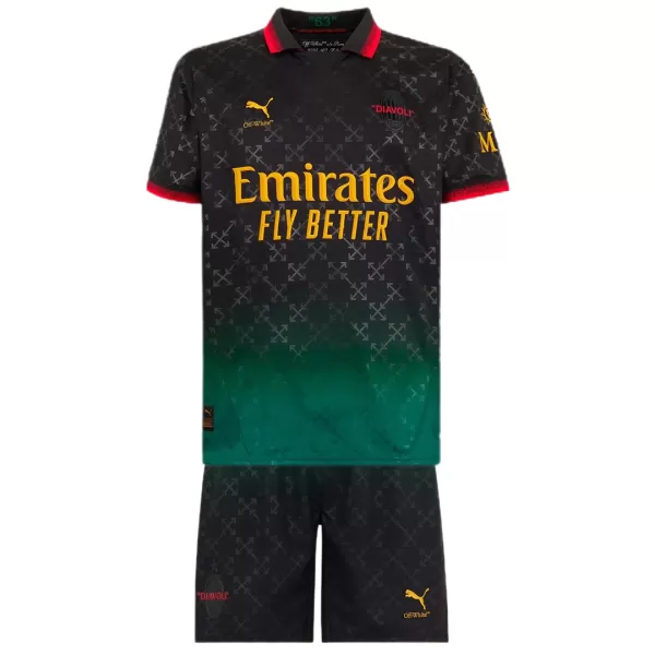 Kids AC Milan Fourth Kit - minejerseys