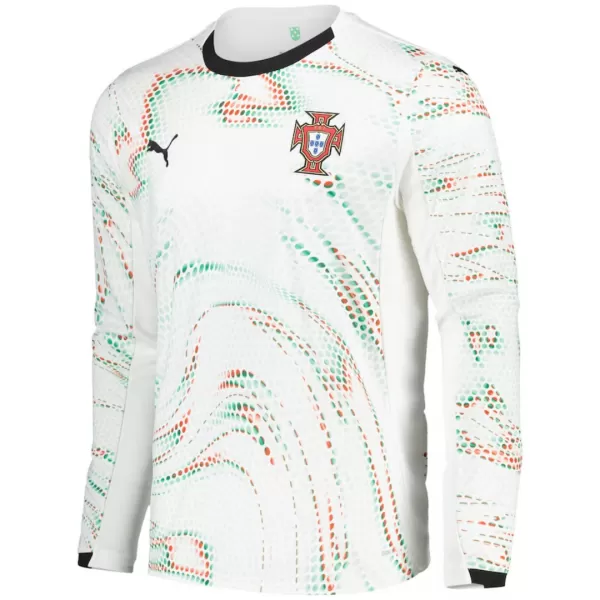 Portugal Away Long Sleeve Jersey 2025 - minejerseys