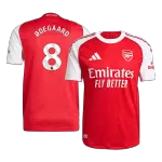 ØDEGAARD #8 Arsenal Home Match Jersey Player Version 2025/26 - minejerseys