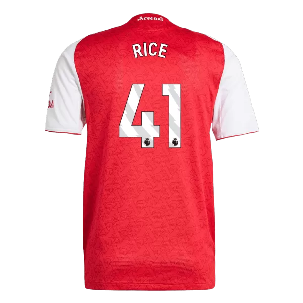 RICE #41 Arsenal Home Match Jersey Player Version 2025/26 - minejerseys