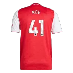 RICE #41 Arsenal Home Match Jersey Player Version 2025/26 - minejerseys