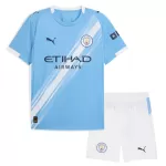 Kids Manchester City Home Jersey Full Kit 2025/26 - minejerseys