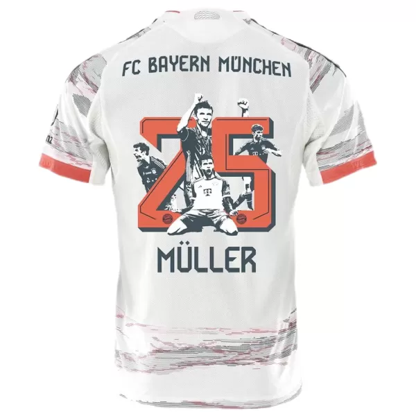 Müller Special #25 Bayern Munich Away Jersey 2025/26 - minejerseys