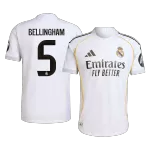 BELLINGHAM #5 Real Madrid Home Match Jersey Player Version 2025/26 - minejerseys