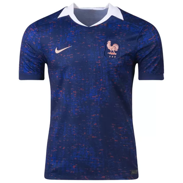 Men's France Home Jersey Women's Euro 2025 - minejerseys