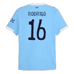 RODRIGO #16 Manchester City Home Match Jersey Player Version 2025/26 - Club World Cup - minejerseys