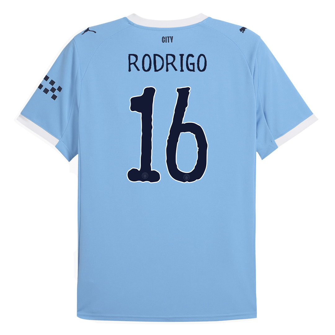 RODRIGO #16 Manchester City Home Jersey 2025/26 - Club World Cup [Super Replica]