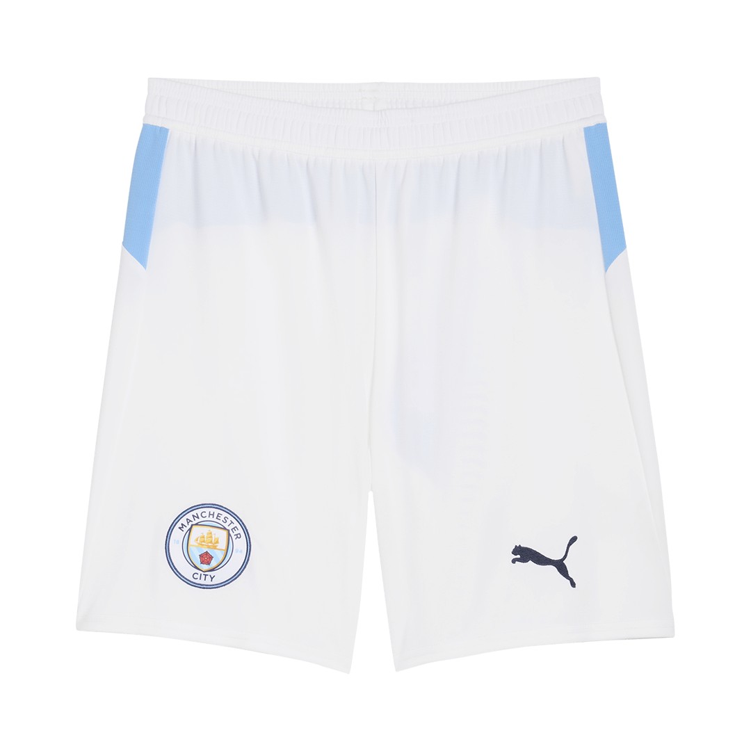 Manchester City Home Soccer Shorts 2025/26