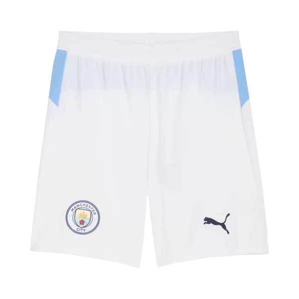 Manchester City Home Soccer Shorts 2025/26 - minejerseys