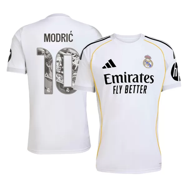 MODRIĆ Special #10 Real Madrid Home Jersey 2025/26 - minejerseys