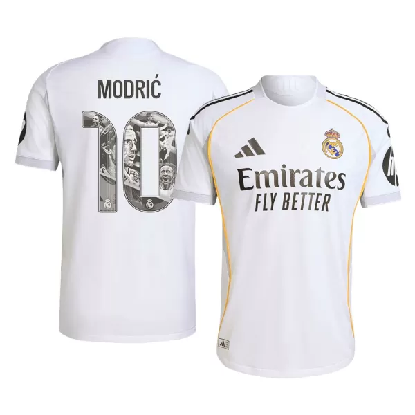 MODRIĆ Special #10 Real Madrid Home Match Jersey 2025/26 - minejerseys