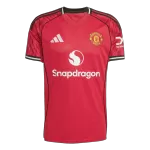 B.FERNANDES #8 Manchester United Home Jersey 2025/26- [Super Replica] - minejerseys