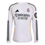 Real Madrid Home Long Sleeve Jersey 2025/26 - minejerseys