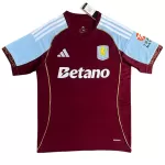 MALEN #17 Aston Villa Home Jersey 2025/26 - Cup Font - minejerseys