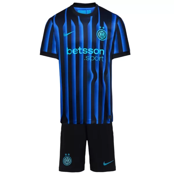 Kids Inter Milan Home Jersey Kit 2025/26 - minejerseys