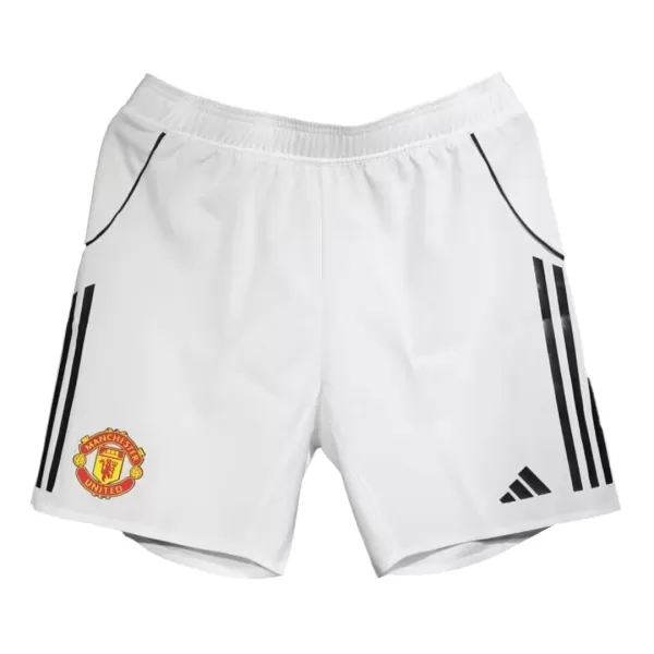 Manchester United Home Match Shorts Player Version 2025/26 - minejerseys
