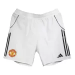 Manchester United Home Match Shorts Player Version 2025/26 - minejerseys