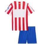 Kids Atletico Madrid Home Jersey Kit 2025/26 - minejerseys