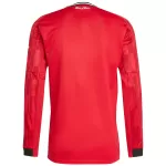 Manchester United Home Long Sleeve Jersey 2025/26 - minejerseys