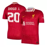 DIOGO J. #20 Liverpool Home Jersey - UCL - minejerseys