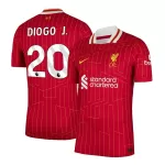 DIOGO J. #20 Liverpool Home Match Jersey Player Version - minejerseys