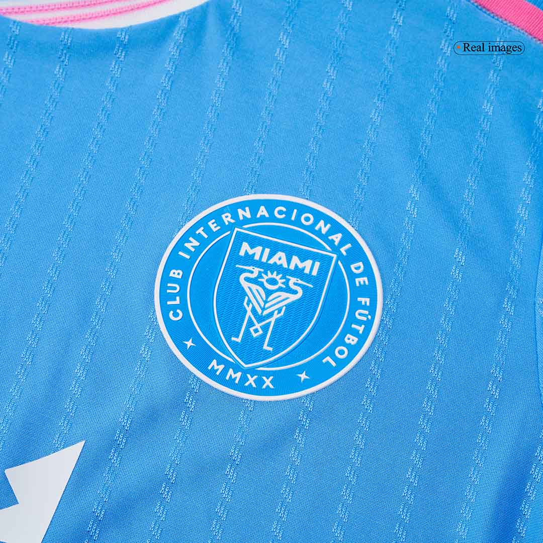 DE PAUL #7 Inter Miami Third Match Jersey 2025 - Image 8