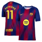 RAPHINHA #11 Barcelona Home Jersey 2025/26 - minejerseys