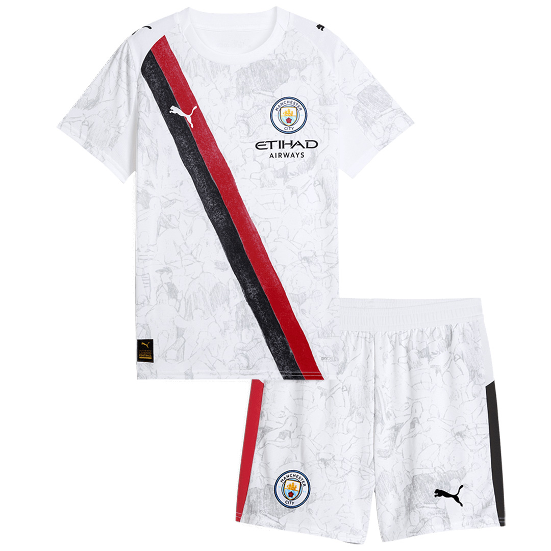 Kids Manchester City KidSuper Club World Cup Jersey Kit 2025/26 Kids Manchester City KidSuper Club World Cup Jersey Kit 2025/26