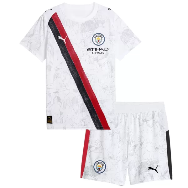 Kids Manchester City KidSuper Club World Cup Jersey Kit 2025/26 - minejerseys